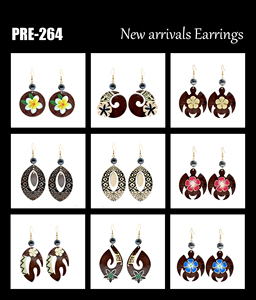 Pendientes <span class=keywords><strong>de</strong></span> gota tribales al por mayor para mujeres y niñas, acetato acrílico <span class=keywords><strong>de</strong></span> Estilo Hawaiano con piedra <span class=keywords><strong>de</strong></span> <span class=keywords><strong>perla</strong></span> para vacaciones y fiestas - Product Image 3