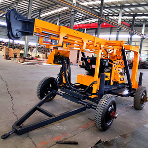 XY Compacte Kernboormachine 200m Rupsbanden Hydraulische Eenvoudige Berg- en Geologische Exploratie Waterputboorinstallatie - Product Image 2