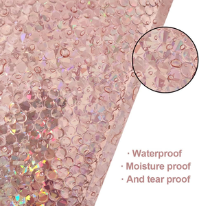 Holographic Pink Eco-Friendly Waterproof Poly Bubble Mailer Durable Secure Shipping Envelope - Product Image 1
