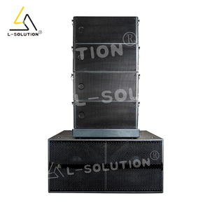 Sistema de Altavoces Line Array de <span class=keywords><strong>2</strong></span> Vías L-SOLUTION HDL20A 8006A, Subwoofer Doble de 10 Pulgadas, Profesional, Activo, Salida de 5000 W, Ethernet - Product Image 3