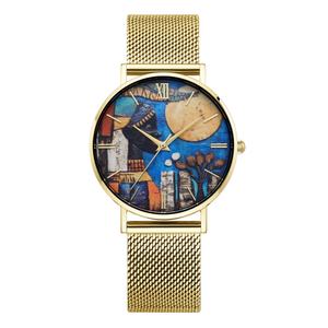 Reloj de Mujer de Negocios, Diseño Único y Elegante, Personalizable, Movimiento de Cuarzo Japonés, Esfera de Cristal, Caja de Acero Inoxidable - Product Image 3