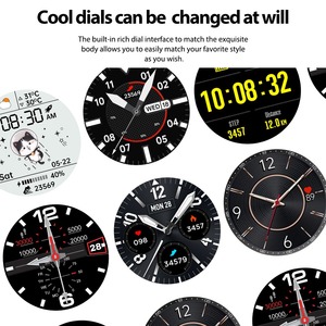 Samartwatch-reloj inteligente SK5, smartwatch deportivo con control del <span class=keywords><strong>ritmo</strong></span> cardíaco y del sueño, completamente táctil, superventas - Product Image 6