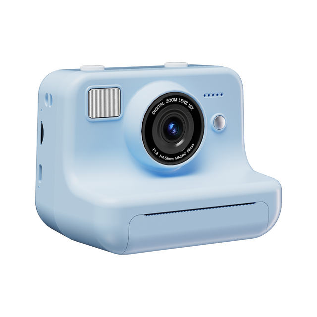 Portable Mini HD Screen 1080P Immediately Imaging Camera Toys Children Gifts Birthday Instant Thermal Paper Printer Kids Camera