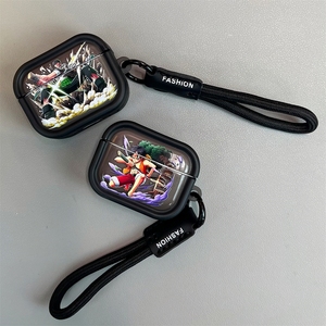 Drop Shipping Japon <span class=keywords><strong>Anime</strong></span> Luffy One Piecee Style Design Étui pour casque d'écoute pour <span class=keywords><strong>airpods</strong></span> Pro 1/<span class=keywords><strong>2</strong></span>/3 - Product Image 4