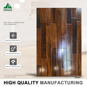 Allemagne Technologie Revêtement de sol stratifié à trois bandes à haute brillance Surface très brillante 8mm HDF AC4 <span class=keywords><strong>AC5</strong></span> Laminados Floor Floor - Product Image 4