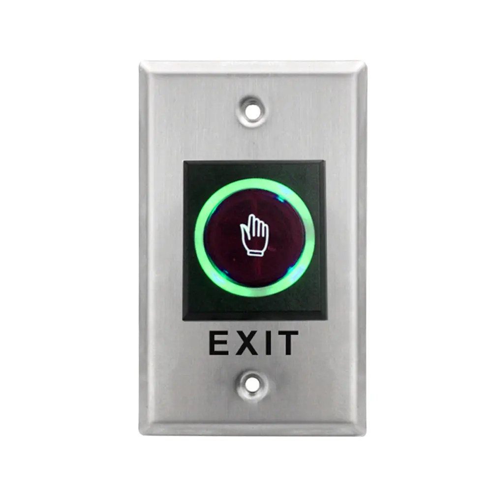 Capteur à infrarouge keycoupe u sans contact, <span class=keywords><strong>bouton</strong></span> de sortie pour système d'accès de porte