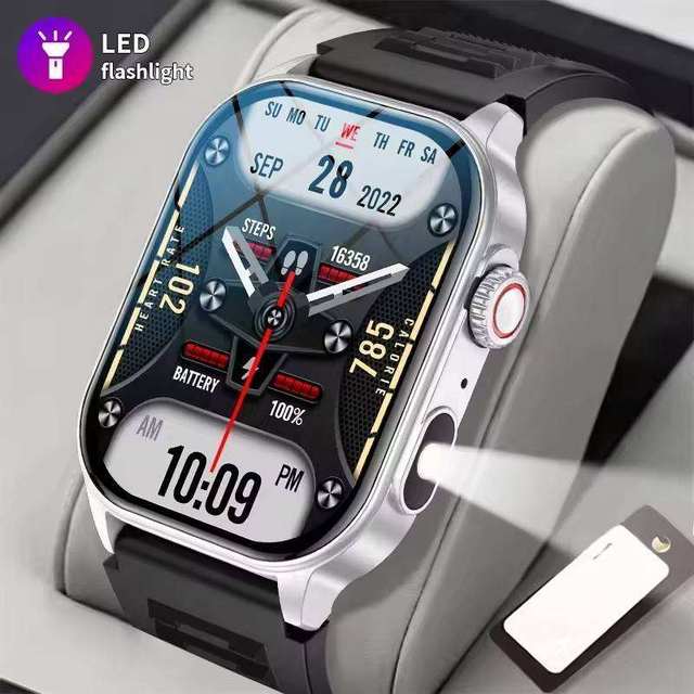 Fashion Smart Watch Sports Waterproof Call Reminder Personalized Dial Health Monitoring