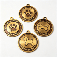 Placa de Identificación de Aluminio para Mascotas, Etiqueta de Metal para Perros con Código QR, NFC, Etiqueta Inteligente con Nombre de Mascota, Venta al por Mayor