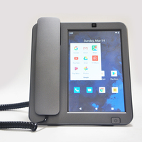 Téléphone de Bureau Fixe Intelligent Tactile 10 Pouces HD Android pour Réservations de Restaurant