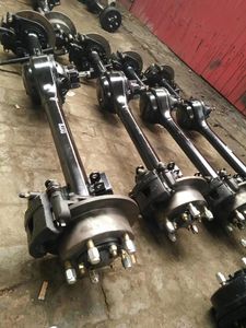 Trục Sau Xe Điện <span class=keywords><strong>Trike</strong></span> Trục Sau Xe Ô Tô Phanh Thủy Lực Phanh Trống Phanh Sau Trục Sau Atv - Product Image 4