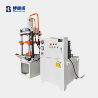 Presse hydraulique à trois poutres et quatre colonnes Y32-50T pour l'acier au carbone, l'aluminium et l'acier inoxydable