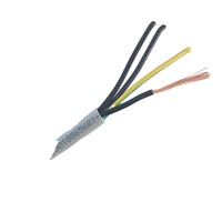Câble DMX industriel à 4 conducteurs en cuivre nu torsadé avec isolation PE de haute qualité