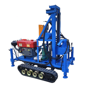 Machine hydraulique montée sur chenilles de plate-forme de forage de forage pour le puits d'eau - Product Image 4