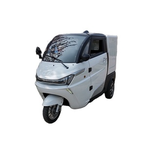 Scooter électrique entièrement fermé à trois et quatre <span class=keywords><strong>roues</strong></span>, trotinette Cargo, avec cabine, <span class=keywords><strong>2022</strong></span> pouces, certificat de conformité cee - Product Image 1