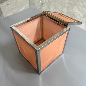 Rouleau de maille tissée en cuivre et en laiton 60 x 50 pieds 99% de fil conducteur pour blindage RF/EMI/EMF <span class=keywords><strong>Cage</strong></span> de <span class=keywords><strong>Faraday</strong></span> - Product Image 5