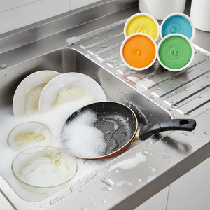 400g OEM logo Eco-friendly Smell <strong>Good</strong> Quality Rich Foam Multipurpose Dish Washing Detergent <strong>Paste</strong> Supplier - Product Image 2