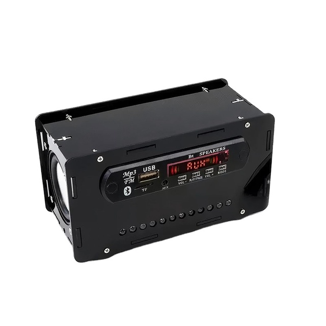For DIY Electronic Welding Kit FM Radio Amplifier with BT MP3/USB/AUX 3W*2 Speaker Parts