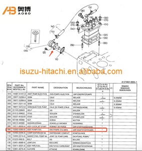 D1302 D1402 V1502 V1702 V1902 דלק מעלית משאבת 15263-52030 15263-5203-0 - Product Image 6