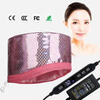 Bonnet chauffant thermique basse tension 24V à température réglable avec doublure imperméable pour soins capillaires et masques capillaires