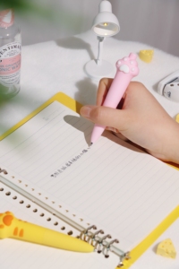 Fancy Kawaii Gel phim hoạt hình Little tubby Lucky Cat Paw Pen Kawaii Dễ thương phim hoạt hình sáng tạo Quà Tặng văn phòng phẩm utiles escolares bút - Product Image 3