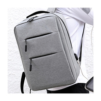 Sac à dos professionnel étanche en nylon pour ordinateur portable avec port de chargement USB et fermeture éclair – Vente en gros