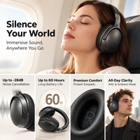 Casque sans fil à réduction de bruit active -28 dB±3 Réduction de bruit profonde Audio professionnel Casque sans fil supra-auriculaire