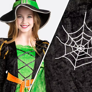 Gran oferta, conjunto <span class=keywords><strong>de</strong></span> disfraz <span class=keywords><strong>de</strong></span> Cosplay <span class=keywords><strong>de</strong></span> bruja bonita para niños y niñas, vestido <span class=keywords><strong>de</strong></span> princesa con accesorios para fiestas y fanáticos del Anime - Product Image 1