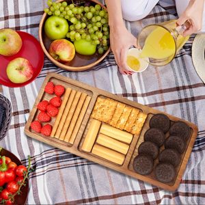 Wooden <strong>Fruit</strong> Platter for Storage &amp; <strong>Display</strong> - Product Image 2