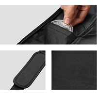 Étui de canne à pêche portable, sac de canne à pêche pliable, sac de rangement pour moulinet, organisateur d'équipements de pêche, OEM accepté