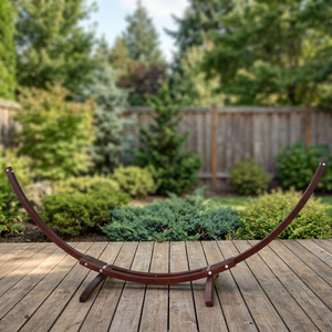 Love & Rattan Modern Design Outdoor Furniture Rattan <b>Hammock</b> <b>Swing</b> Chair with Stand for Hotel Use - Product Image 3