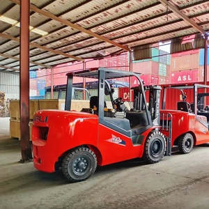 HELI CPCD50 เครื่องจักรโลจิสติกส์เสายกรถยก 5 ตันรถยกดีเซลพร้อม <span class=keywords><strong>CE</strong></span> EPA - Product Image 1