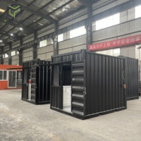10ft Fast Food Mini Mobile Container Café Bar Maisons En Plein Air Modifié Conteneur D'expédition Café Boutiques Pop-up Shop
