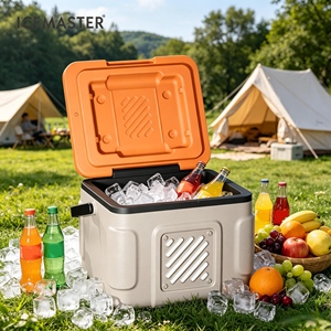 กล่องเก็บความเย็นแบบพกพา Icemaster ขนาด 5 ลิตร พร้อมหูหิ้ว น้ำหนักเบา กันกระแทก เหมาะสำหรับการเดินป่า ตั้งแคมป์ และการเดินทาง - Product Image 1