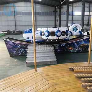 Emozionante aereo commerciale cavalca folle elettrico parco divertimenti auto volante giostre per la vendita - Product Image 3