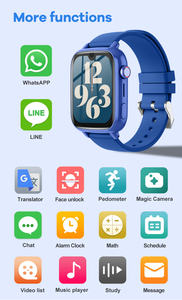 Reloj Inteligente con GPS Antipérdida 4G para Niños, Resistente al Agua IPX7, Pantalla Táctil, Teléfono Celular con GPS, Reloj de Pulsera con Memoria de 1GB y 16GB - Product Image 6