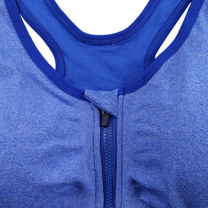 3-Pack <b>Plus</b> <b>Size</b> <b>Sports</b> <b>Bras</b> for Women Zipper Soft Padded Wireless Support High for Impact Breathable Moisture-Wicking Printed - Product Image 4