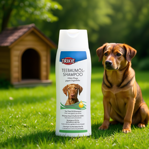 Champú con aceite de árbol de té Trixie 250 ml Cuidado suave contra parásitos para perros - Product Image 3