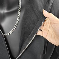 Hoodie pria kustom kualitas tinggi Hoodie bahu lurus kasual katun ukuran besar Hoodie ritsleting kelas berat untuk pria