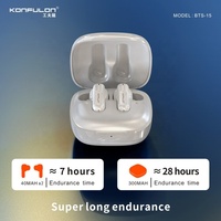 Konfulon – écouteurs sans fil 2022, Mini écouteurs TWS avec boîtier de charge, double haut-parleur dans l'oreille