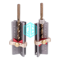 Jauge de mesure multifonctionnelle 3 en 1 Jauge de profondeur de forage Mesure d'arrêt de forage et jauge d'angle de point de forage Jauge de meulage