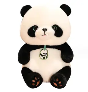 New creative wholesale plush panda bears doll giant panda mascot birthday gift cute custom stuffed animal panda plush toys