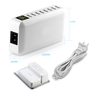 ขายส่งใหม่ QC3.0ชาร์จ USB <span class=keywords><strong>8</strong></span>- Port 8A สมาร์ทหลายพอร์ตชาร์จสำหรับโทรศัพท์มือถือ - Product Image 6