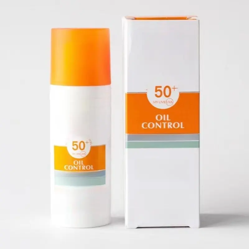Protetor solar Eucerien Facial Controle de óleo hidratante refrescante para pele sensível FPS50 protetor solar 50ml