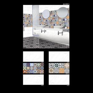 Carreaux de céramique muraux brillants, design couleur violet, 30x60cm - Product Image 3