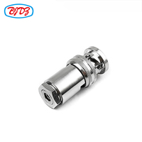 Suministro de fábrica BNC Traxial conector macho abrazadera de enchufe para TRX179 Cable Triax Cable tipo recto RF Traxial conectores