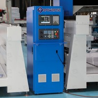 Routeur CNC professionnel 5 axes pour le travail du bois 360 °   Machine de gravure rotative pour la sculpture 3D et le traitement des surfaces inférieures