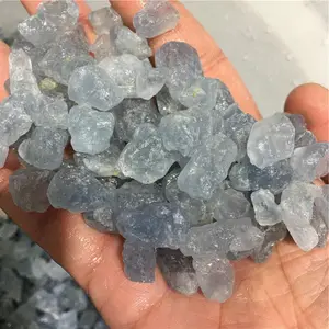 Groothandel Natuurlijke Kyanite Mineralen Ruwe Ruwe Steen Blue Celestite Crystal Quartz Grind Voor Decoratie