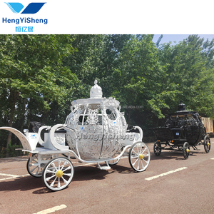 Chariot de citrouille royale européenne rétro de haute qualité vente en gros bon marché chariots de tourisme à cheval Wagon transport spécial - Product Image 4