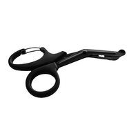 Ciseaux médicaux pour traumatisme, ciseaux à pansements, ciseaux à boucle avec mousqueton, acier inoxydable, kit de pratique de suture médicale, chirurgical