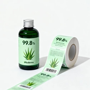 Tùy chỉnh in ấn không thấm nước mỹ phẩm logo tự dính Vinyl CuộN chai bao bì nhãn tùy chỉnh dán - Product Image 2